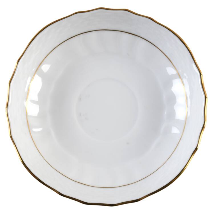 Golden Edge Newer (HDE) Saucer for Flat Cup