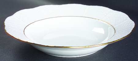 Golden Edge Newer (HDE) Rim Soup Bowl
