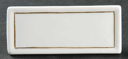 Golden Edge Newer (HDE) Small Placard/Place Card Holder