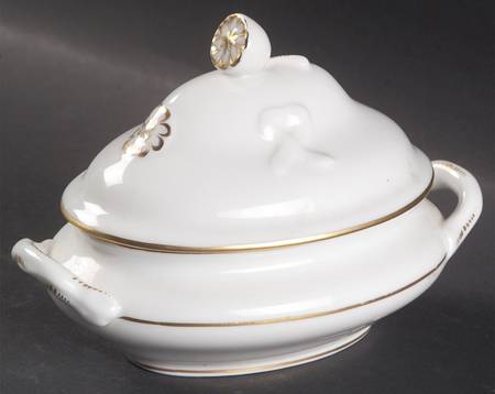 Golden Edge Newer (HDE) Mini Tureen & Lid