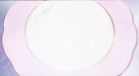 Hubay Pink Service Plate (Charger)