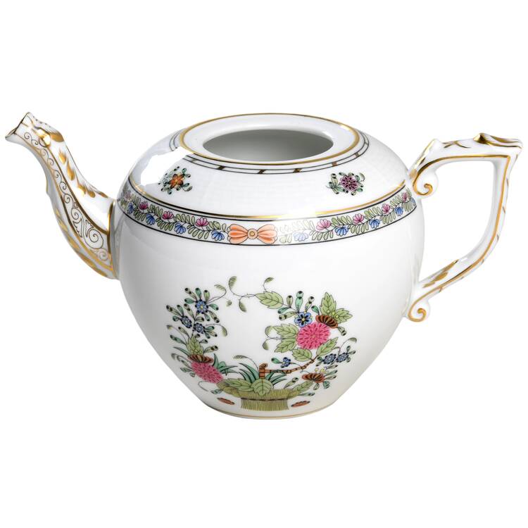Indian Basket Muliticolor (FD) Mini Teapot No Lid