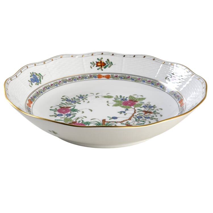 Indian Basket Muliticolor (FD) 10" Round Vegetable Bowl
