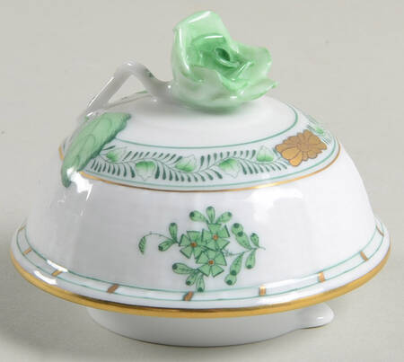 Indian Basket Green (FV) Lid for Small Coffee Pot