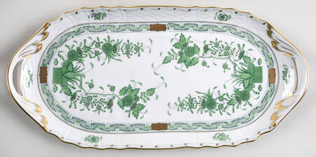 Indian Basket Green (FV) 12" Sandwich Tray