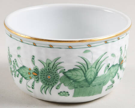 Indian Basket Green (FV) Sugar Bowl No Lid