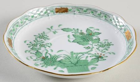Indian Basket Green (FV) Saucer