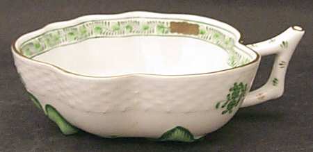 Indian Basket Green (FV) Medium Leaf Dish