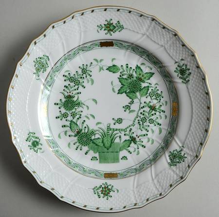 Indian Basket Green (FV) Dinner Plate