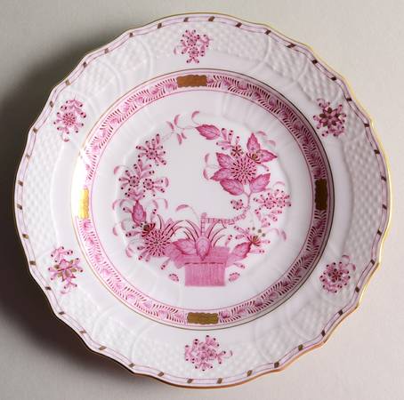 Indian Basket Raspberry (P) Salad Plate