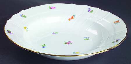 Kimberly (MF) Large Rim Soup Bowl by Herend