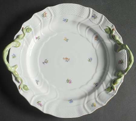 Kimberly (MF) 12" Handled Chop Plate (Round Platter)