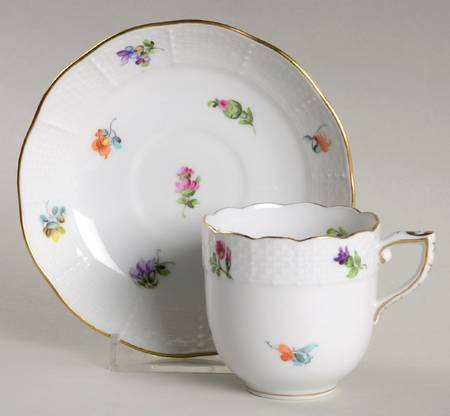 Kimberly (MF) Flat Demitasse Cup & Saucer Set