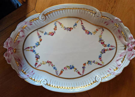 Lichtenstein Guirland (Ltg) 16" Oval Serving Platter