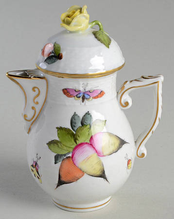 Market Garden (FR) Individual Coffee Pot & Lid