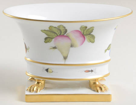 Market Garden (FR) 4" Oval Footed Urn