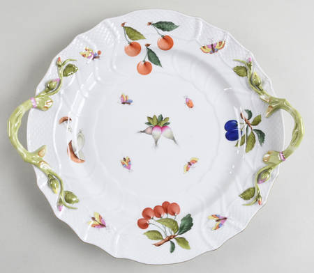 Market Garden (FR) 13" Handled Chop Plate (Round Platter)