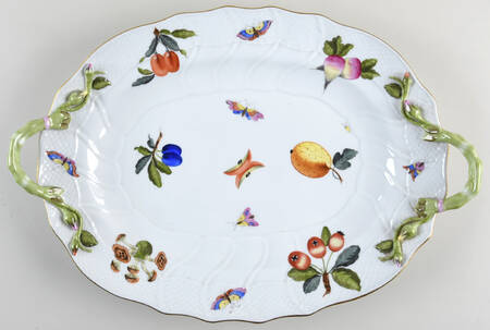 Market Garden (FR) 18" Oval Handled Platter