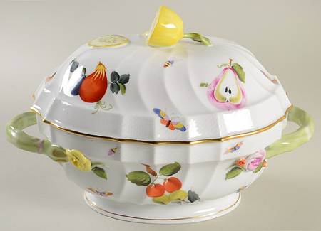 Market Garden (FR) Oval Tureen & Lid