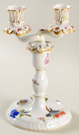 Market Garden (FR) 9" Double Light Candlestick