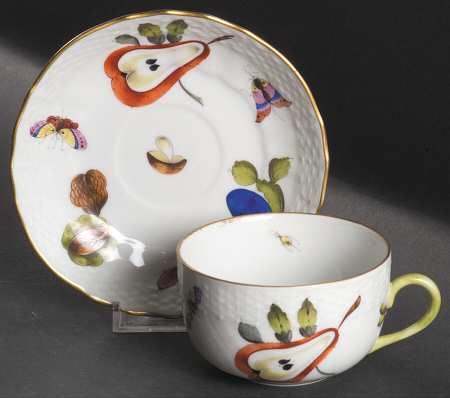 Market Garden (FR) Flat Cup & Saucer Set