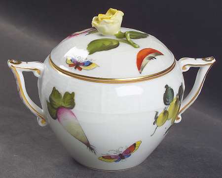 Market Garden (FR) Sugar Bowl & Lid