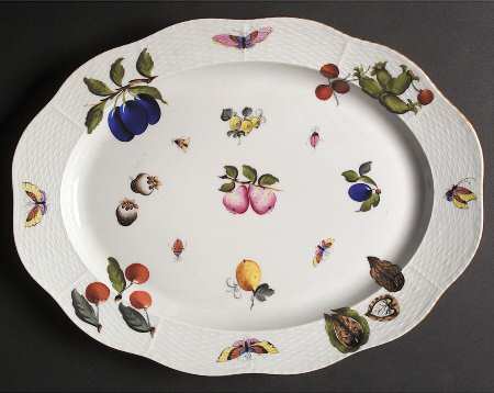 Market Garden (FR) 16" Oval Serving Platter