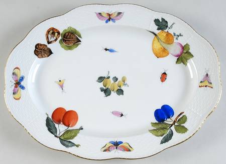 Market Garden (FR) 13" Oval Serving Platter
