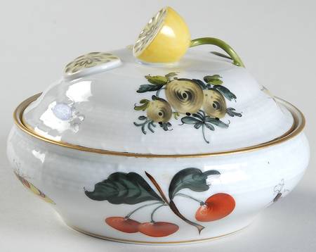 Market Garden (FR) Sugar Bowl & Lid