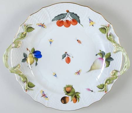 Market Garden (FR) 12" Handled Chop Plate (Round Platter)
