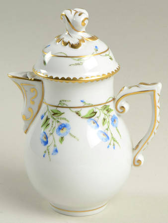 Morning Glory (Ny) Individual Coffee Pot & Lid