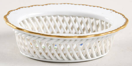 Morning Glory (Ny) 3" Oval Open Weave Basket