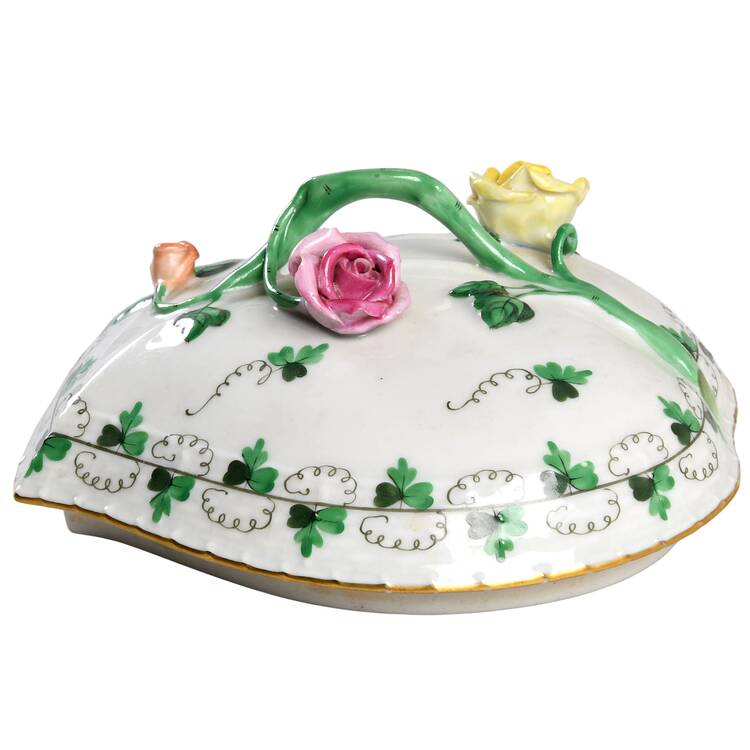 Persil Lid for 5" Heart Shape Bon Bon