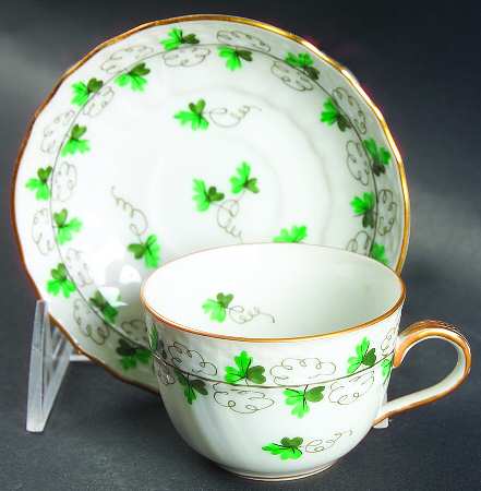 Persil Flat Demitasse Cup & Saucer Set