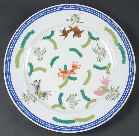 Poisson (PO) (Blue Background) Service Plate (Charger)
