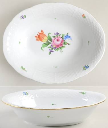Printemps (BT) 10" Oval Vegetable Bowl
