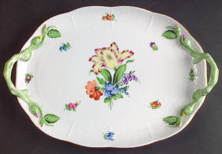 Printemps (BT) 10" Oval Handled Tray
