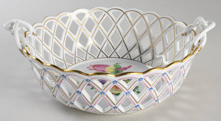 Printemps (BT) 8" Round Open Weave Basket