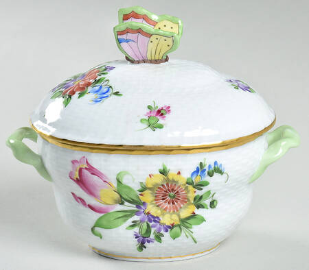 Printemps (BT) 4" Oval Bon Bon & Lid