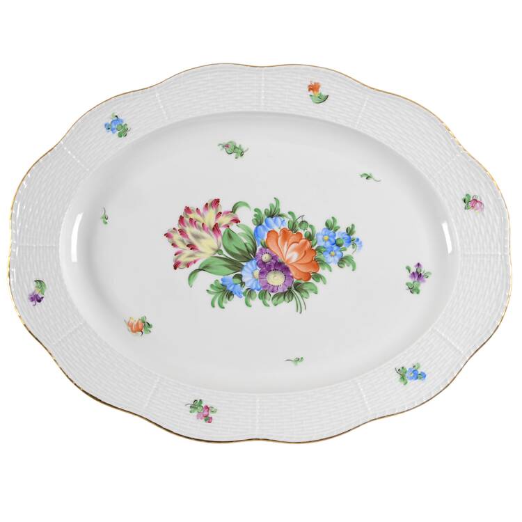 Printemps (BT) 14" Oval Serving Platter