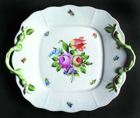 Printemps (BT) Square Handled Cake Plate