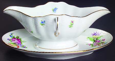 Printemps (BT) Gravy Boat with Attached Underplate