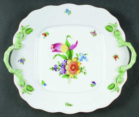 Printemps (BT) Square Handled Cake Plate