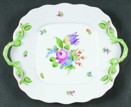 Printemps (BT) Square Handled Cake Plate