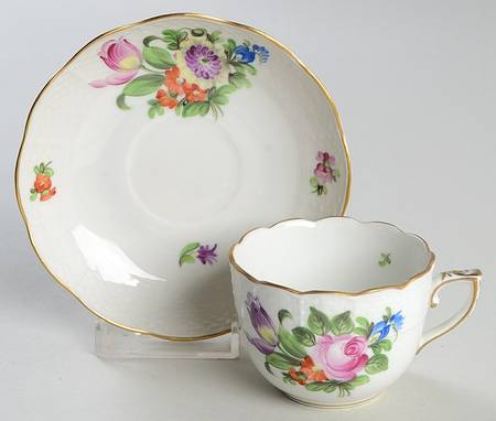 Printemps (BT) Flat Demitasse Cup & Saucer Set