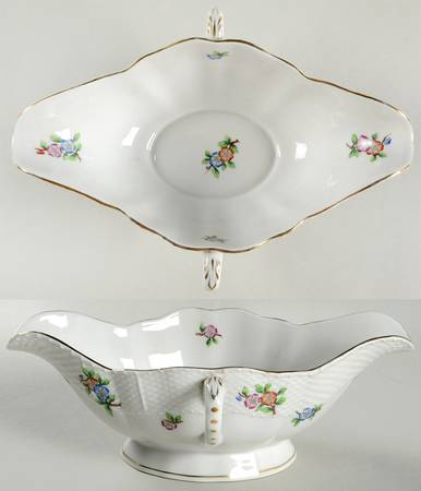 Purple Aster (Ts) Gravy Boat