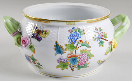 Queen Victoria (Green Border) Tureen No Lid