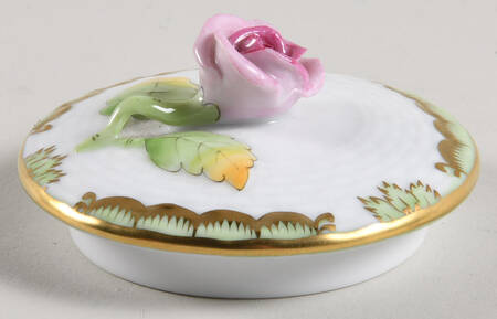 Queen Victoria (Green Border) Lid for Teapot