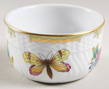 Queen Victoria (Green Border) Sugar Bowl No Lid