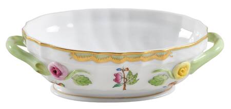 Queen Victoria (Green Border) Mini Tureen No Lid